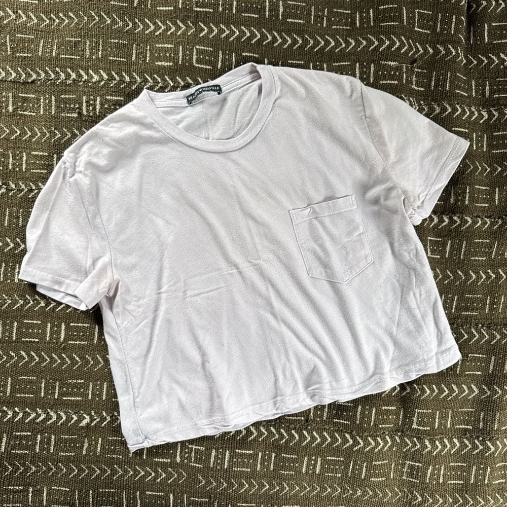 Brandy Melville White Crop Top